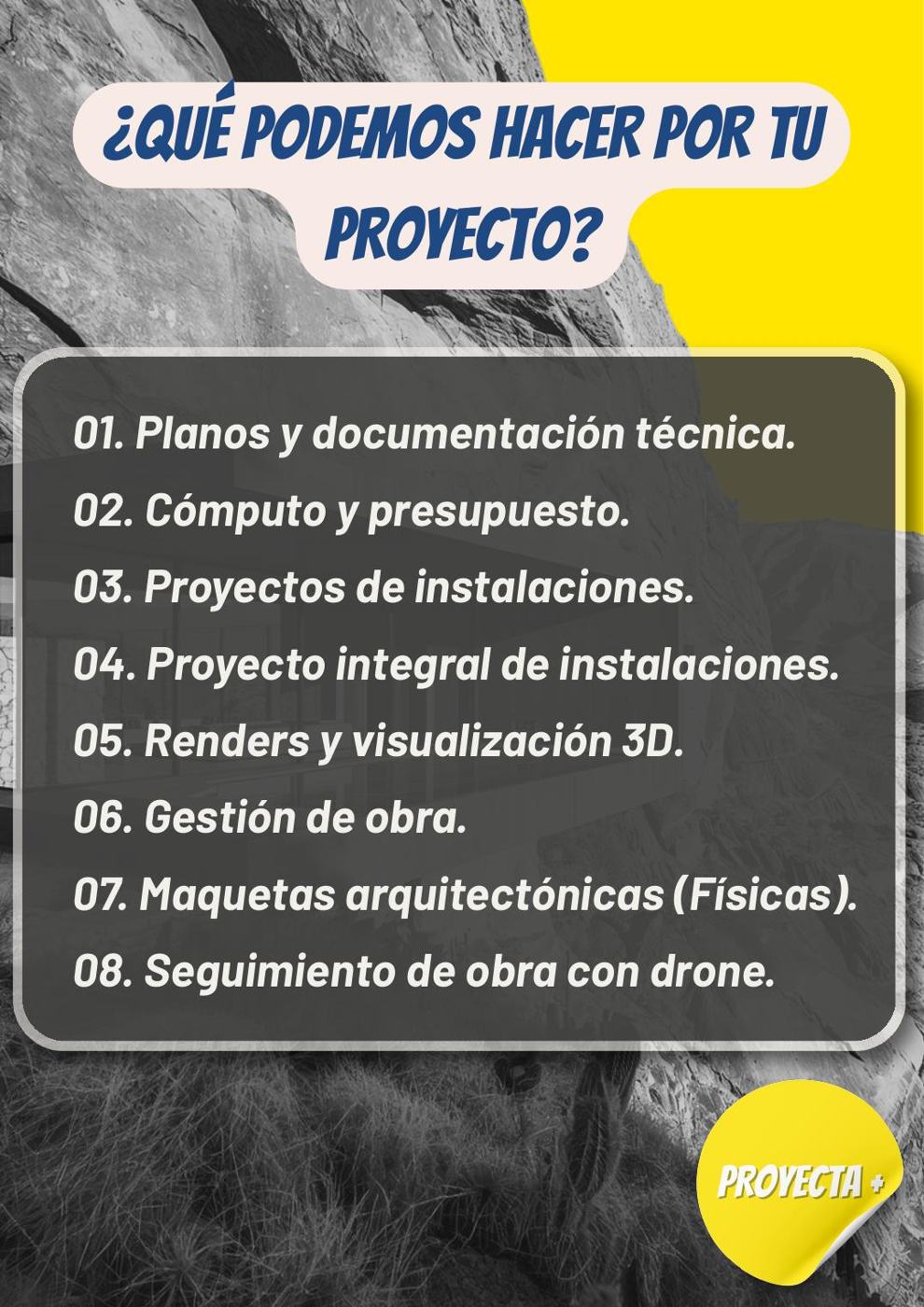 Presentación comercial Proyecta+ 2